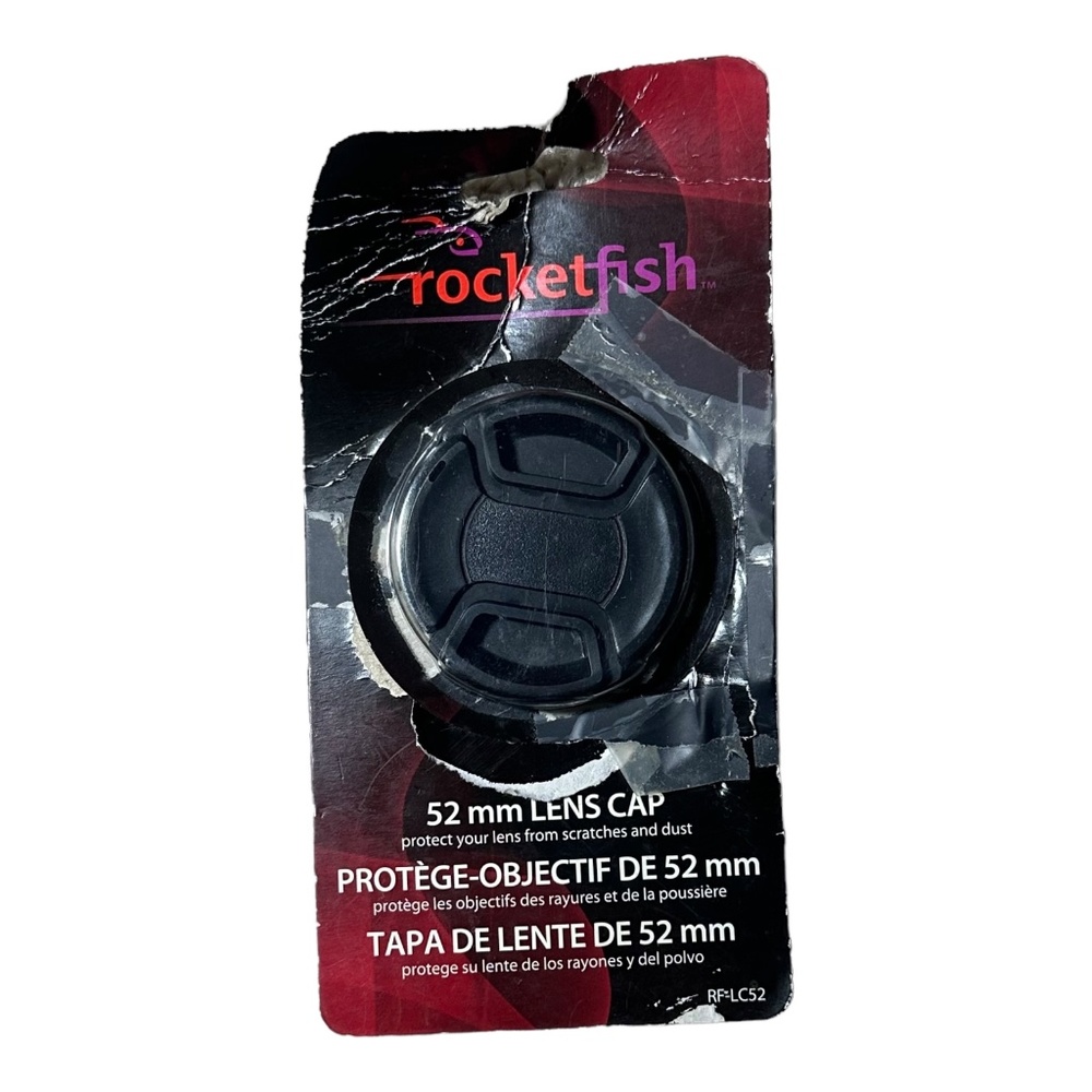 Rocketfish 52mm Lens Cap RF-LC52